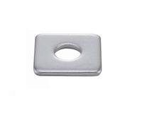 100 Rondelles Carrées pour Constructions Bois 10 mm - DIN 436 - UNI 6596 - Inox A2 - D-Work