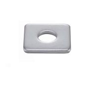 100 Rondelles Carrées pour Constructions Bois 8 mm - DIN 436 - UNI 6596 - Inox A2 - D-Work