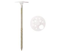 Carton de 100 Rosaces plastique Ø60 mm SCELL IT pour vis à bois - FI60