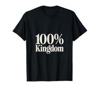 100% Royaume Chrétien Foi Spirituelle T-Shirt