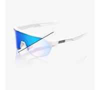 100% - S2 - Lunettes de soleil Pearl White Glitter - Blue Mirror Photochromic Cat 0-2