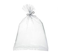 100 Sac plastique transparent cellophane 450 x 700 mm 100 microns compatible alimentaire emballage en sachet poche de rangement sacs cellophanes transparents ouvert sachets plastiques rangement