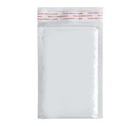 100 sachets à bulles imperméables en film nacré, emballage express mousse blanche auto-scellante, enveloppe épaisse pour l'emballage et l'expédition(15 * 18cm)