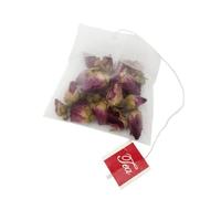 100 sachets de thé triangulaires jetables en nylon, sachets filtrants vides avec cordon de serrage, sachets infuseurs à remplir, pour café, épices, herbes et plus encore