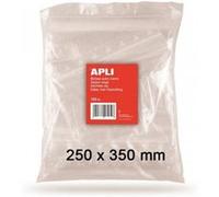 Apli 13133 - Pack 100 Sachets Plastique Refermable 250 x 350 mm