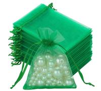 100 sacs de protection pour fruits,protègent contre les guêpes, les mouches des fruits, les coléoptères et les oiseaux (vert)