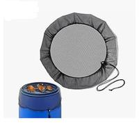 100 seaux de collecte de feuilles, filet de pluie de jardin, couverture avec élastique, filet de protection pour clôtures de moustiques, filet de réservoir de pluie réglable, protection contre