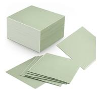 100 Serviettes Papier Vert Sauge Jetables, Serviettes de Table Vertes pour Anniversaire et Mariage, 33 x 33 cm Serviette Cocktail Décoration de Table