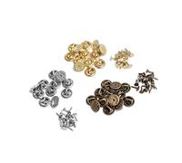 100 Sets Lapel Backs Safety Clasp for Boutonniere Pins Easy Install No Tools Required
