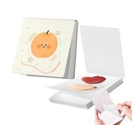 100 Sheet Palette, Makeup Mixing Palette Paper | 100 Sheets Gel Nail Pigment Fountain Mixing Tools | Paper Makeup Palettes For Manicure Craft Cosmetic Foundation Concealer Eyeshade