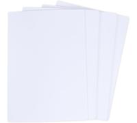 100 Sheets A4 White Gloss Card 180Gsm Smooth Card For Printer, Copier, Drawing, Display Mounting, Card Making, Painting And Printing
