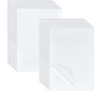 100 Sheets A5 Pet Laminating Sheets,Self Adhesive Matte Cold Laminating Film,214 X 148 Mm Waterproof Laminate Sticker For Photo Painting Poster Cards