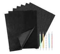 100 Sheets Carbon Transfer Paper Tracing Paper, Graphite Copy-Paper Tr