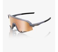 100% - Slendale HiPER - Lunettes vélo Soft Tact Grey - HIPER Copper Mirror Cat 2