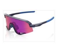 100% - Slendale Photochromic Cat 0-3 - Lunettes vélo Satin Storm Metallic - Purple Mirror Cat 2