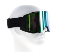 100Percent Snowcraft Hiper Black/Green Masque noir