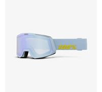 100% - Snowcraft HiPER - Masque ski Sunpeak - Mirror Silver Flash Cat 1