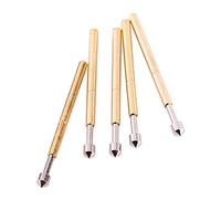 100 sondes de test PCB |Sonde de test à ressort à tête conique de 1,02 mm pour trous traversants et doigts dorés |Kit de remplacement de broches de test précis pour circuits
