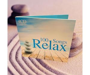 100 Songs Relax - Musique instrumentale relaxante, sons de la nature, Lounge, Chillout, Spa et musique de méditation [4CDs]