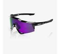 100% - Speedcraft Cat 3 - Lunettes vélo Polished Black - HiPER Lavender Mirror Polarized Cat 3