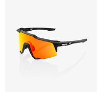 100percent Speedcraft Sunglasses Noir Hiper Red Multilayer Mirror/CAT3