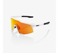 Lunettes de soleil - 100% - SPEEDCRAFT - Soft Tact Off White - Verre HiPER Red Multilayer - Sport Mixte Taille unique