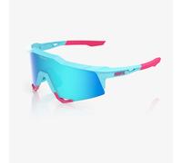 100percent Speedcraft Le Tatis 4 Sunglasses Rose Blue Topaz Mirror Lens/CAT3