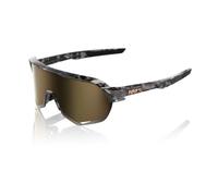 100% Speedcraft Lunettes de Soleil Mixte Taille unique Verre miroir noir brillan