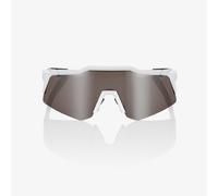 100% - Speedcraft XS HiPER - Lunettes vélo Matte White - HiPER Silver Mirror