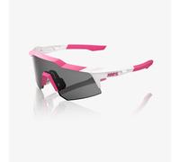 100% - Speedcraft XS - Lunettes vélo Puddy Pink White - Smoke Cat 3