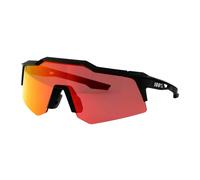100percent Speedcraft Xs Sunglasses Noir Hiper Red Multilayer/CAT3 Soft Tact Black