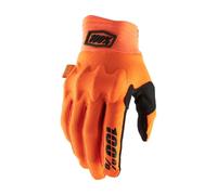 100% SPEEDLAB Gants de vélo à doigts longs - COGNITO - Orange/Noir S
