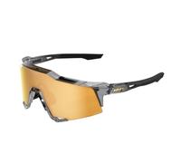 100% SPEEEDCRAFT MLB Authentique Gris translucide poli - Lentille miroir HiPER or 24 carats
