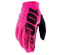 100percent Brisker Off-road Gloves Rose L / Short Homme