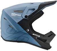 100% Status Casque de descente, noir-bleu, taille L pour homme