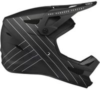 100% Status Casque de descente noir pour jeunes, noir, taille M