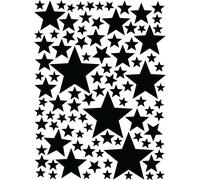 100 stickers étoiles dans le ciel