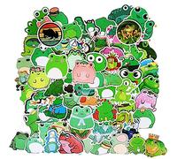 100 stickers grenouille et 2 porte-clés