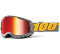 100% Strata 2 Extra Izipizi Lunettes de motocross, gris, Taille unique