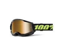 100% Strata 2 Goggle Solar Eclipse / Ture Gold Mirror Lens