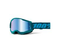 100% Strata 2 Goggle Stone / Blue Mirror Lens