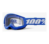 100percent Strata 2 Junior Goggles Bleu Clear Lens/CAT0 Enfants