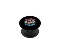 100 Students Tutoré Retro Leopard Tie-Dye PopSockets PopGrip Adhésif