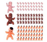 100 Stück Engelspuppen, kleine Plastikpuppen, Mini-Plastikpuppen, Minipuppen für Partys, Spiele, Partydekorationen und Bastelarbeiten.