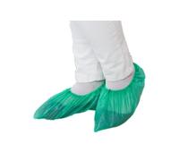 100 Surchaussures Extra Large (Vert, Rouge, Jaune ou Bleu) qualité Tiga-Med (- 15 x 41 CM - Extra Large (PE une fois OP Couvre-chaussures jetables überschuh Chaussures Housse)