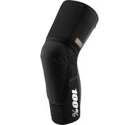 100% Teratec Plus Protège-genoux de vélo, noir, Taille S