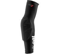 100% Teratec Protège-coudes, noir, Taille S