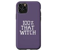 100% That That Witch Skeleton Bones Halloween Meme on Back Coque pour iPhone 11 Pro