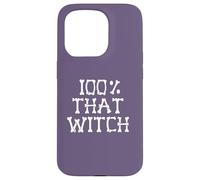 100% That That Witch Skeleton Bones Halloween Meme on Back Coque pour iPhone 15 Pro