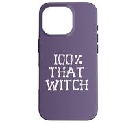 100% That That Witch Skeleton Bones Halloween Meme on Back Coque pour iPhone 16 Pro